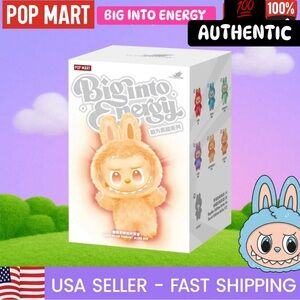 Big Into Energy Blind Box Labubu pop mart
100 % original from pop mart